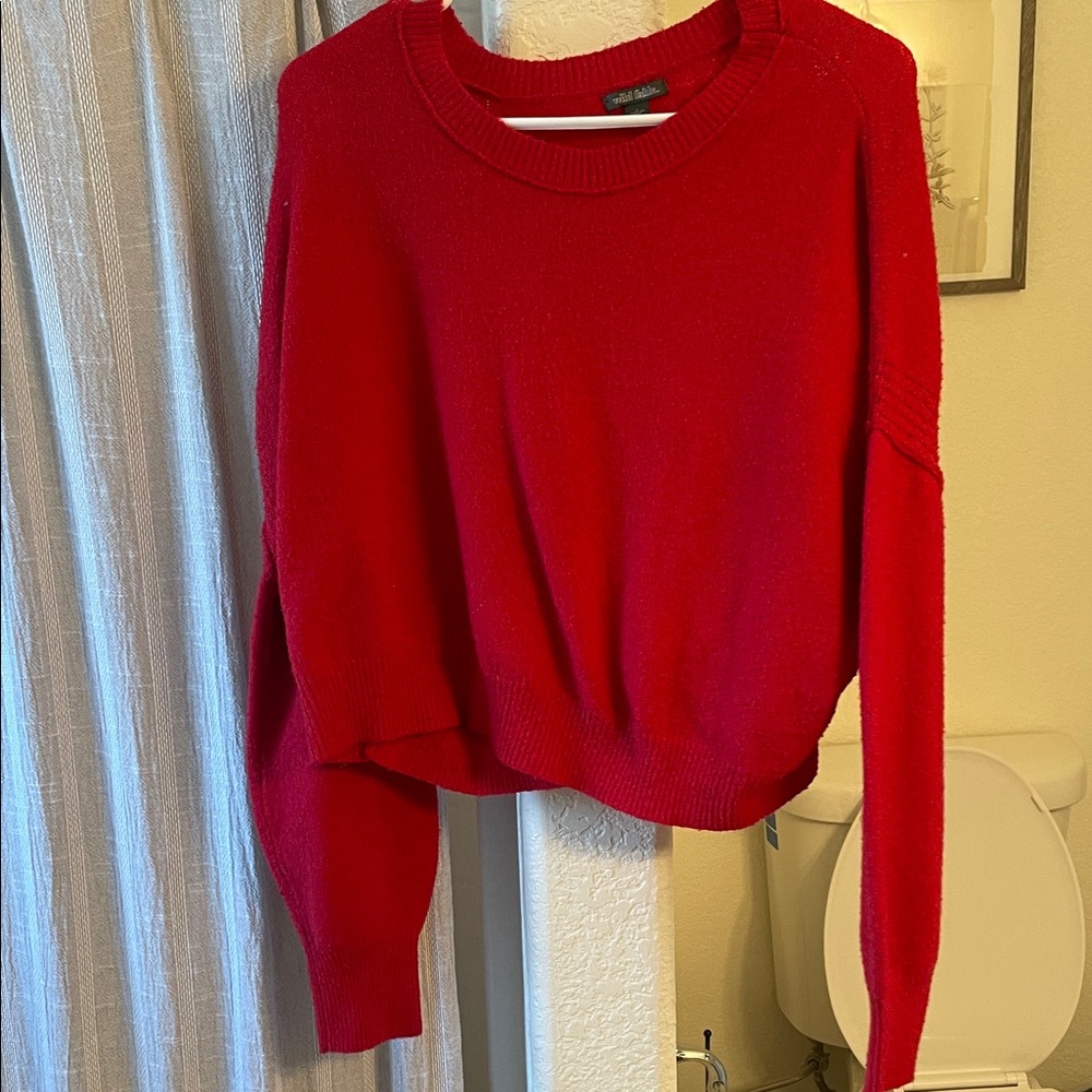Wild Fable Vibrant Red Women's Sweater